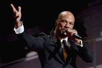 Musician Common performs "Glory" from "Selma" onstage during the 87th Annual Academy Awards at ...