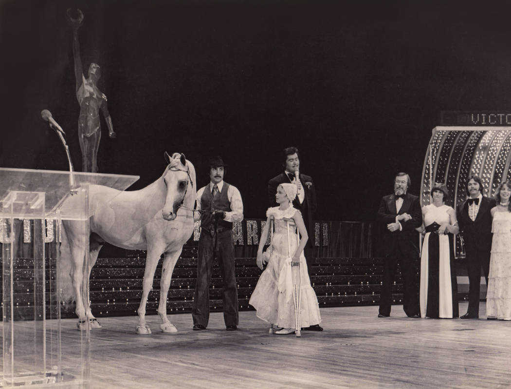 Wayne Newton performs at the Las Vegas Hilton in Las Vegas in 1978. (Westgate)