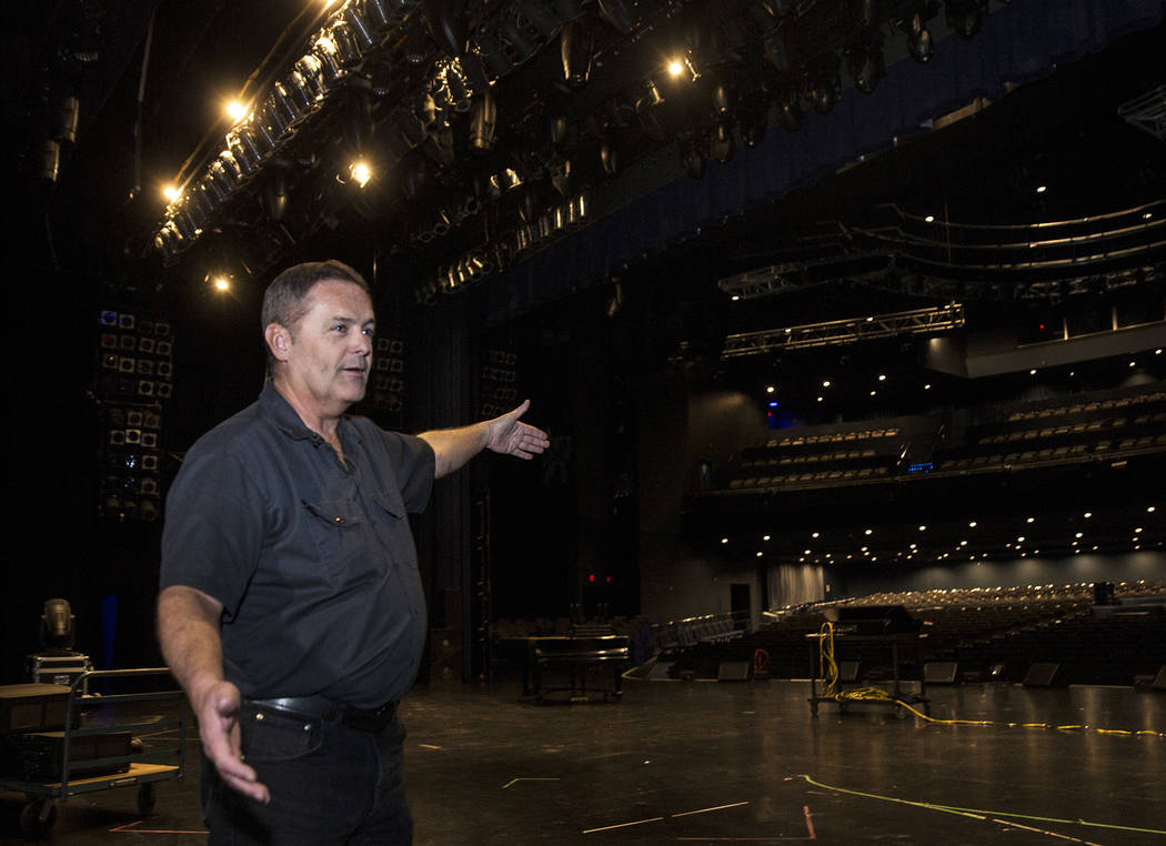 Craig Hayes, crew chief and head carpenter at the International Theater, discusses Elvis Presle ...