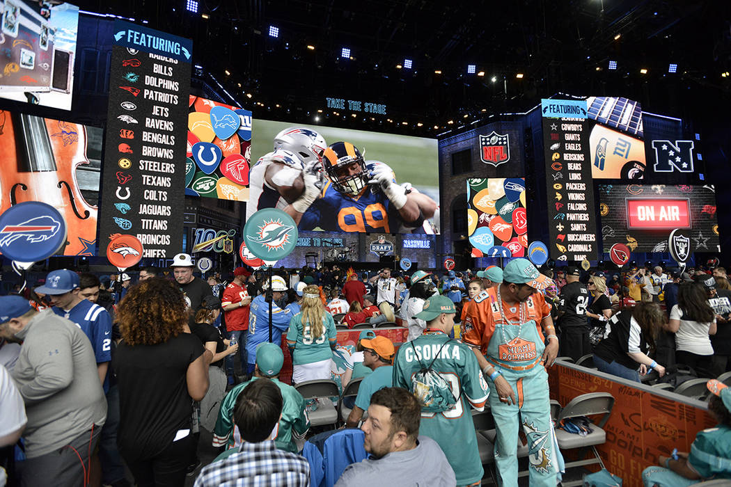 2020 Nfl Draft You Could Announce A Pick In Las Vegas Las Vegas Review Journal