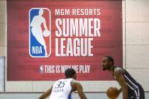 NBA Summer League on Friday, July 6, 2018, at the Thomas & Mack Center, in Las Vegas. (Benjamin ...
