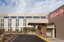 Henderson Hospital (David Guzman/Las Vegas Review-Journal) Follow @DavidGuzman1985