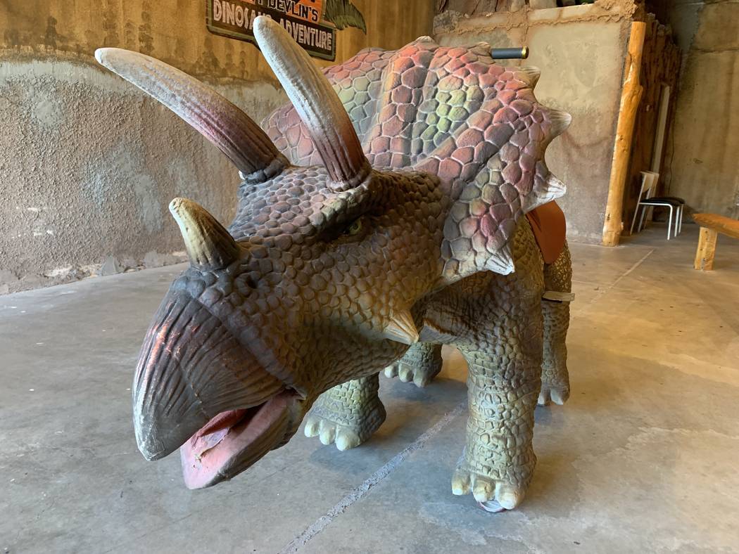 Tom Devlin’s Dinosaur Adventure opened in late January. Devlin who already owns the spooky Mo ...