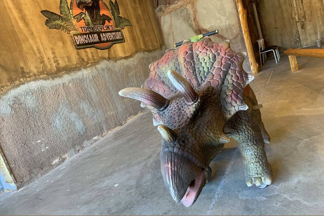 Tom Devlin’s Dinosaur Adventure opened in late January. Devlin who already owns the spooky Mo ...