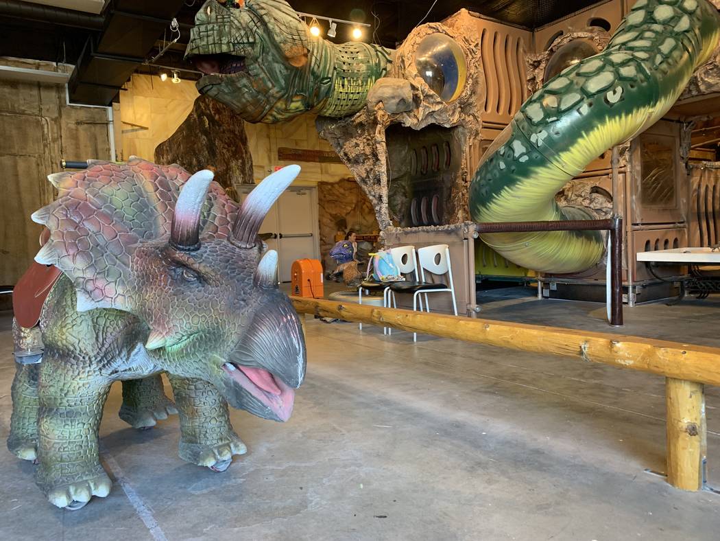 Tom Devlin’s Dinosaur Adventure opened in late January. Devlin who already owns the spooky Mo ...