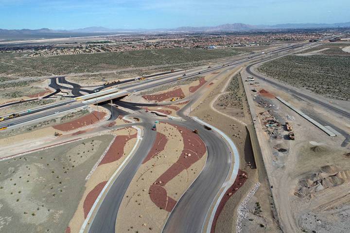 The $78 million Kyle Canyon Road interchange project at U.S. Highway 95 and Kyle Canyon Road. ...
