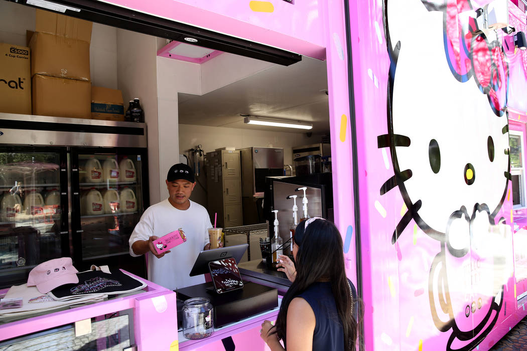 Hello Kitty Cafe Truck pops up in Summerlin, Food