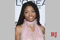 Halle Bailey, half of the sister duo Chloe x Halle, is seen in 2017. (Photo by Evan Agostini/In ...