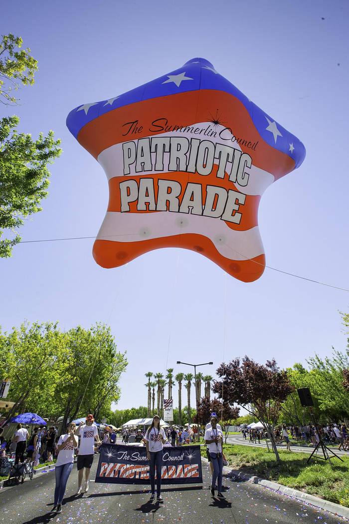 Summerlin Fourth of July parade draws more 40,000 Las Vegas Review