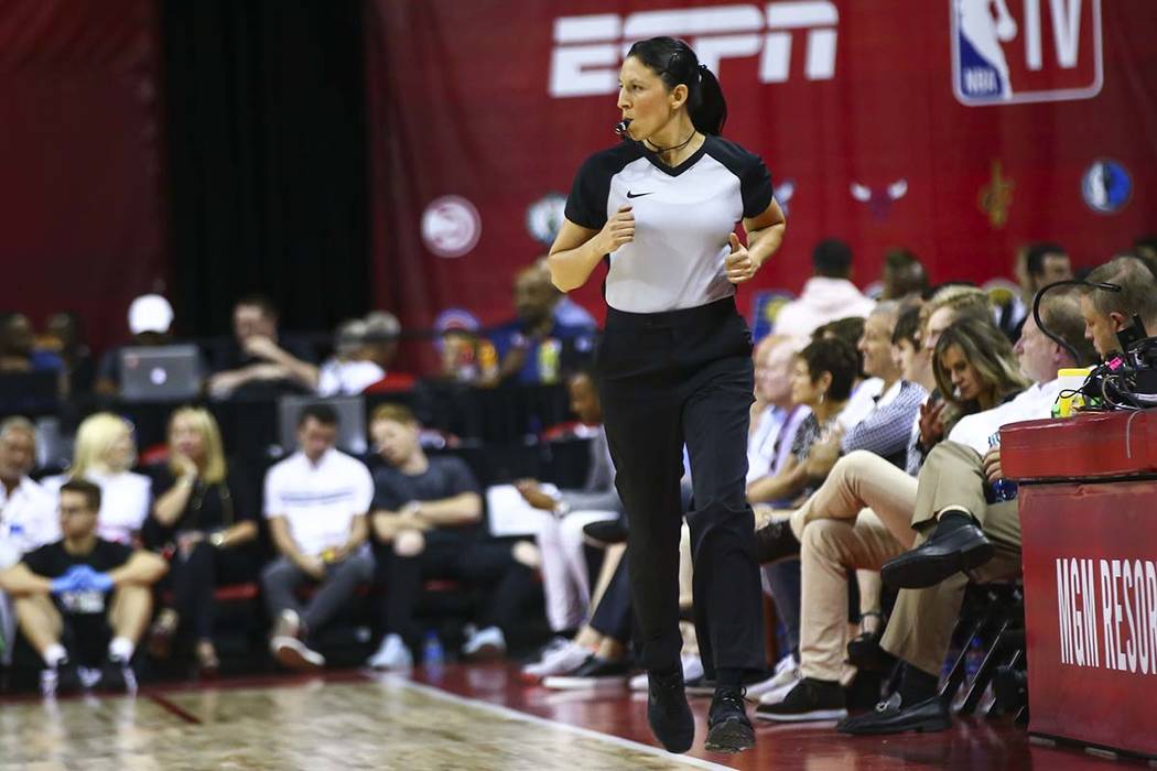 Six FIBA referees officiated games at NBA Summer League 