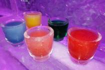 Icebar, in The Linq Promenade, will include frozen mojitos and frosé served in glasses made of ...