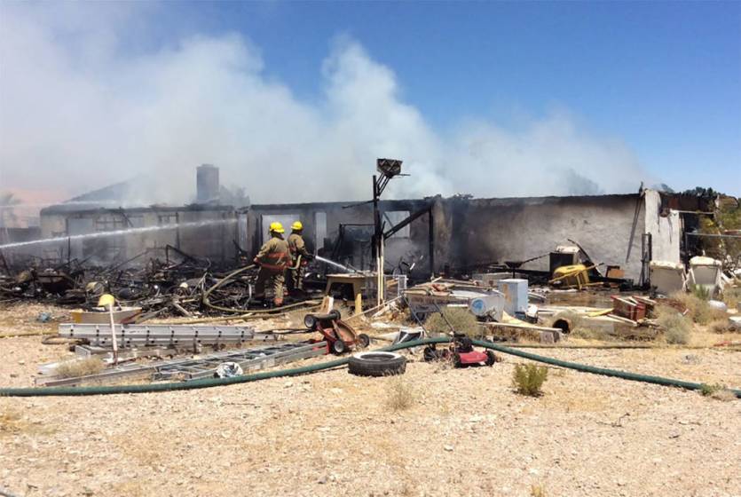 Northwest Las Vegas house fire causes 300K in damage Las Vegas