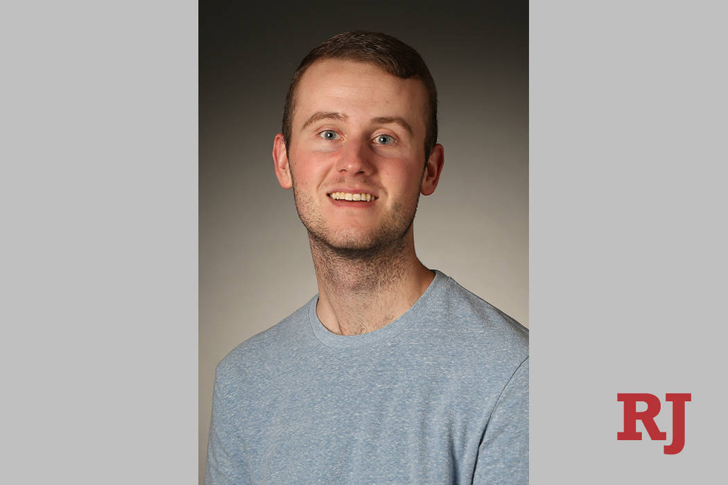 Sports Clerk Mason McFee photographed in the RJ Studio on Monday, June 24, 2019. (Michael Blac ...