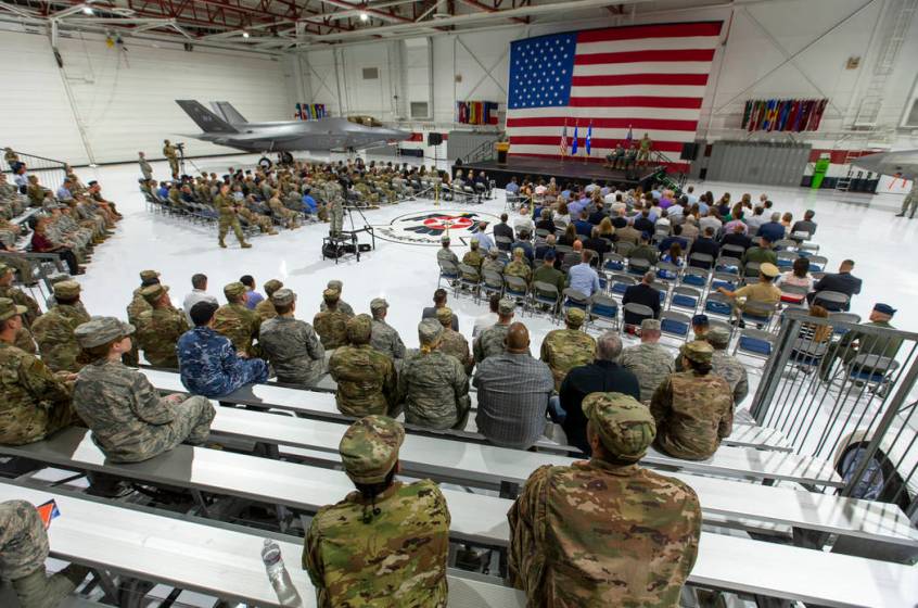 New leader takes controls of Warfare Center at Nellis Air Force Base