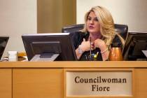 Councilwoman Michelle Fiore. (Patrick Connolly/Las Vegas Review-Journal) @PConnPie