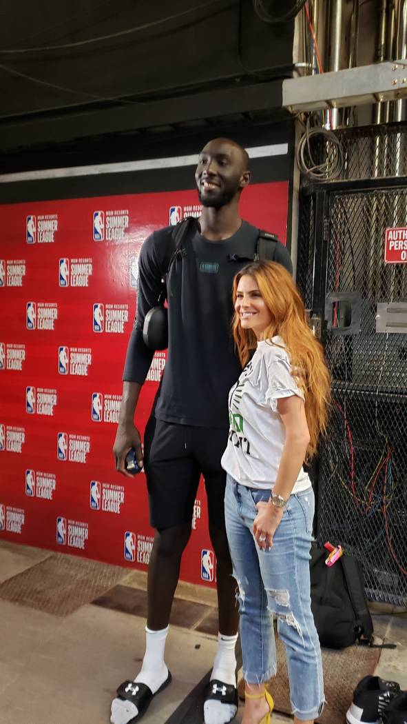 NBA Summer League: Boston Celtics' Tacko Fall a fan favorite in Las Vegas |  Las Vegas Review-Journal