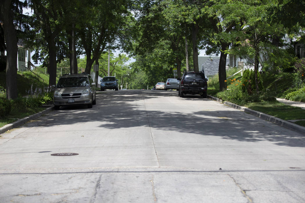Looking north on 42nd Street in Milwaukee from Concordia Avenue on Saturday, July 13, 2019. Ear ...