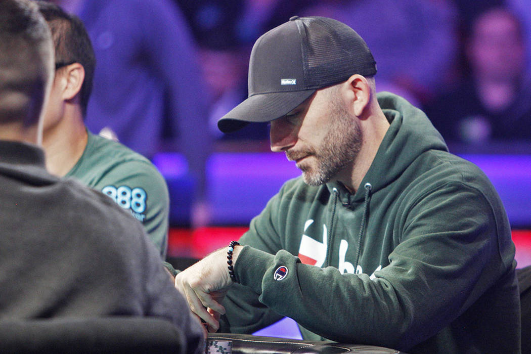 Garry Gates at the main event final table during the World Series of Poker at the Rio hotel-ca ...