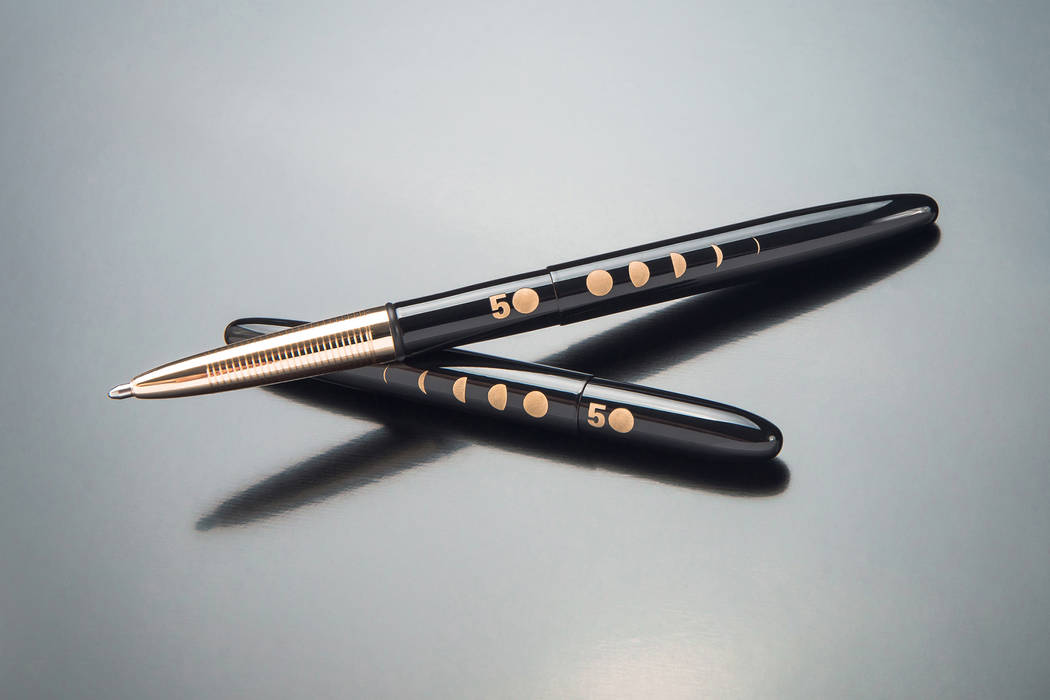Fisher Space Pen, which is based in Boulder City, has created a special 50th anniversary editio ...