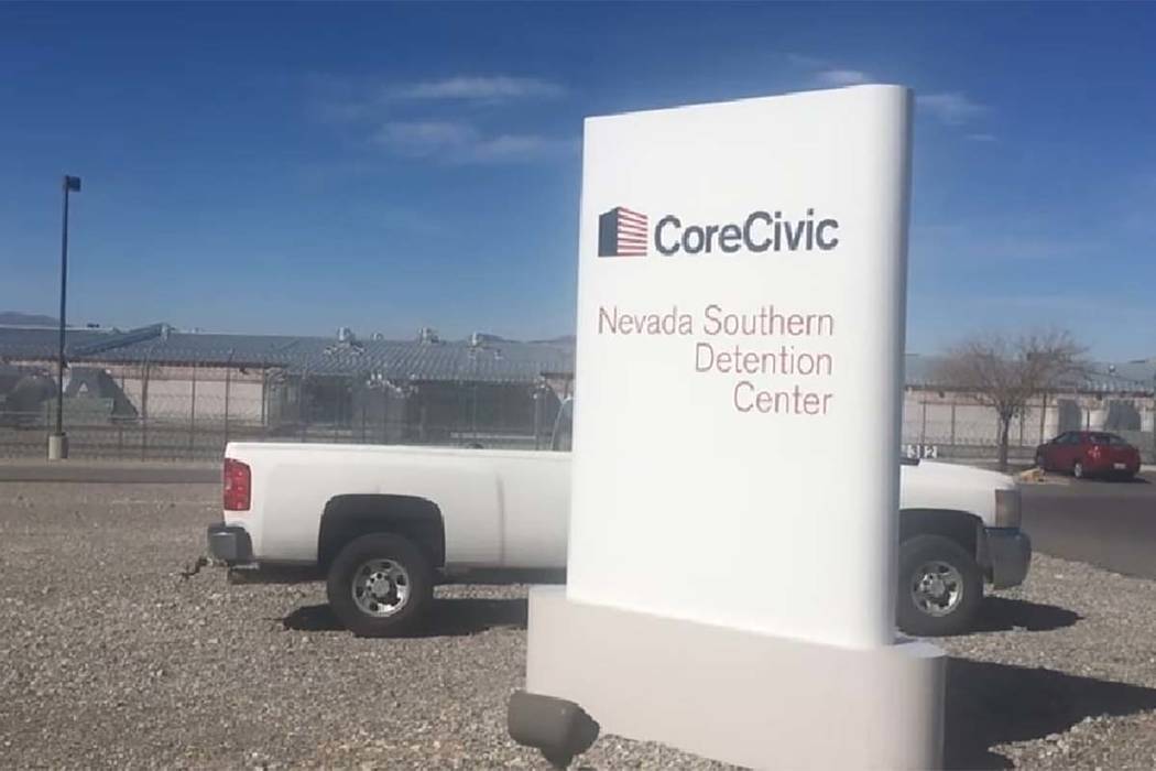 Nevada Southern Detention Center in Pahrump (Special to Pahrump Valley Times)
