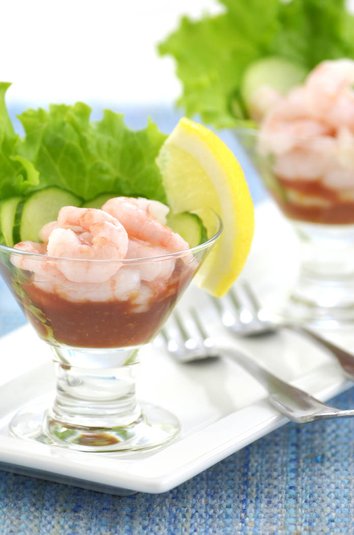Mini shrimp cocktail