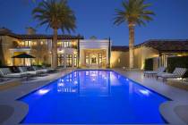 The mansion at 1717 Enclave Court in Las Vegas sold for $13 million in March 2018. (Queensridge ...