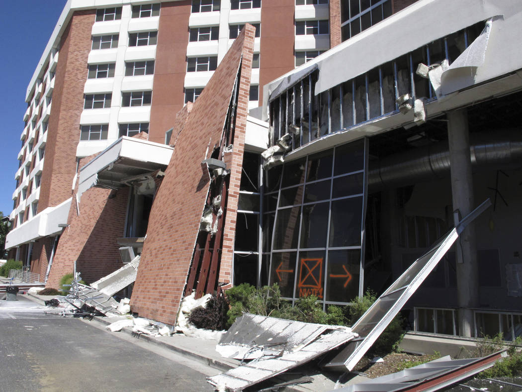Structural engineers with experience responding to earthquakes and natural disasters are helpin ...