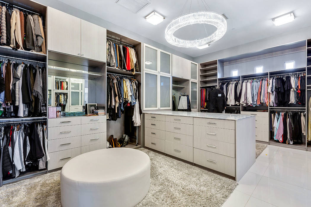 The closet is large and modern. (Ivan Sher Group)