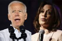 Joe Biden and Kamala Harris (The Associated Press)