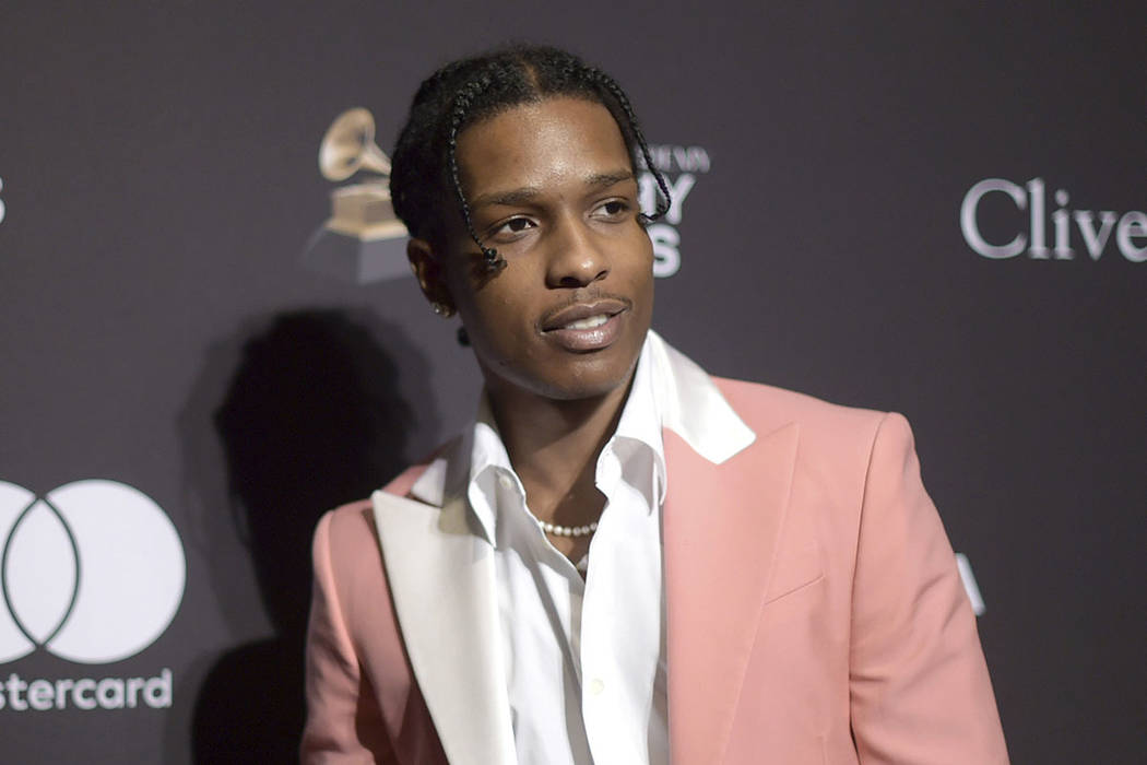 FILE - This Feb. 9, 2019 file photo shows A$AP Rocky at Pre-Grammy Gala And Salute To Industry ...