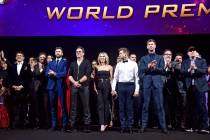 The cast of "Avengers: Endgame" poses at the world premiere. (Avengers/Facebook)