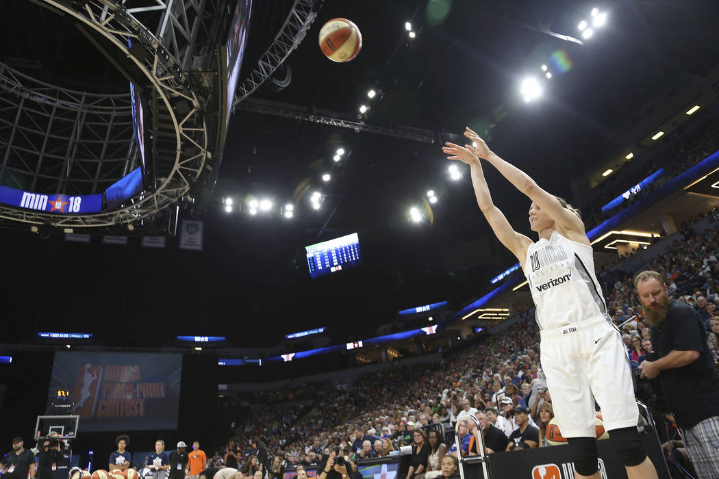 WNBA AllStar weekend includes 3point contest, skills challenge Aces