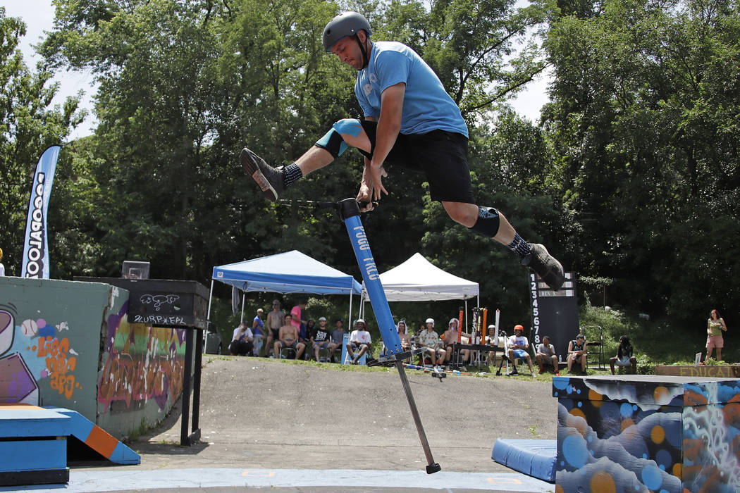 Pogopalooza hits Pittsburgh for pogo stick competition Sports