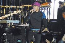 Chance the Rapper performs during the tribute event Mac Miller: A Celebration of Life on Wednes ...