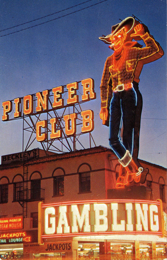 Vegas Vic became a full-length cowboy in 1951, attached to the now-shuttered Pioneer Club downt ...