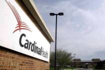 An April 30, 2007, file photo shows the headquarters of Cardinal Health in Dublin, Ohio. An exe ...