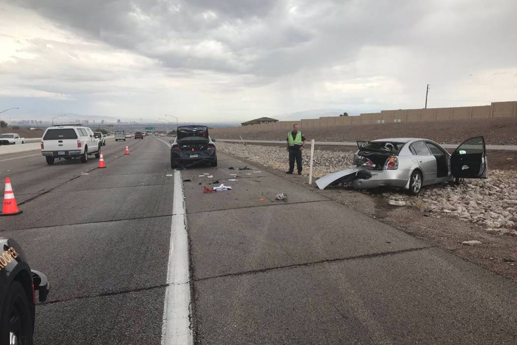 Highway Patrol trooper injured while investigating Henderson crash ...