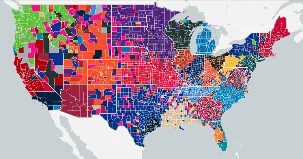 A map by Vivid Seats showing the most popular NFL teams in every US