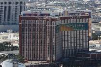 The Mirage and Treasure Island casino-hotels in Las Vegas are seen on Monday, Sept. 26, 2016. B ...