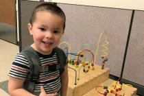 This undated photo provided by the FBI shows 2-year-old Aiden Salcido, who authorities were sea ...