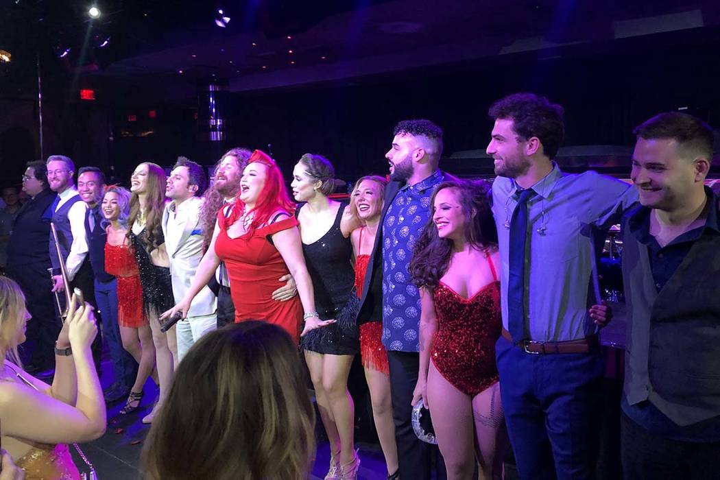 The cast takes a final bow at "Scott Bradlee's Postmodern Jukebox Hideaway" on Saturday, July 2 ...
