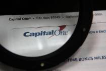 A July 22, 2019, photo shows Capital One mail in North Andover, Mass. A security breach at Capi ...