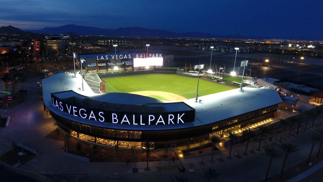 The Las Vegas Ballpark® in Downtown Summerlin, home of the Las Vegas Aviators® Triple ...