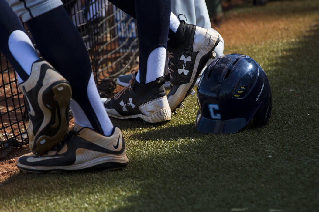 Centennial High School competes against Desert Oasis High School in the championship game of ...