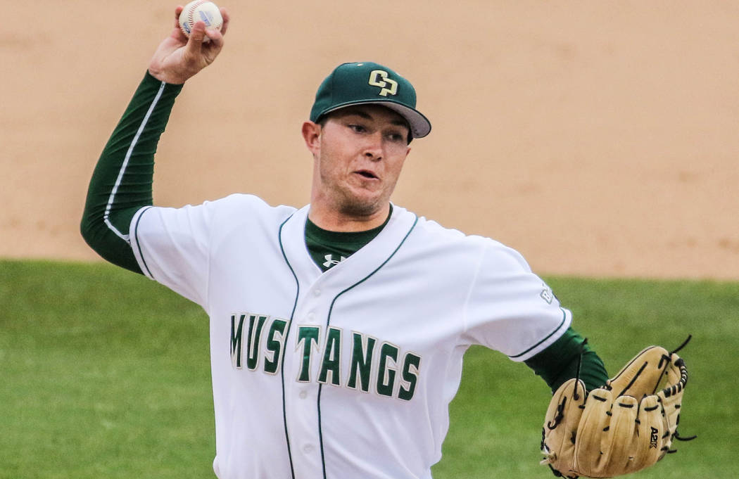 Cal Poly (Calif.) right-hander Erich Uelmen, a Faith Lutheran graduate, was selected by the ...