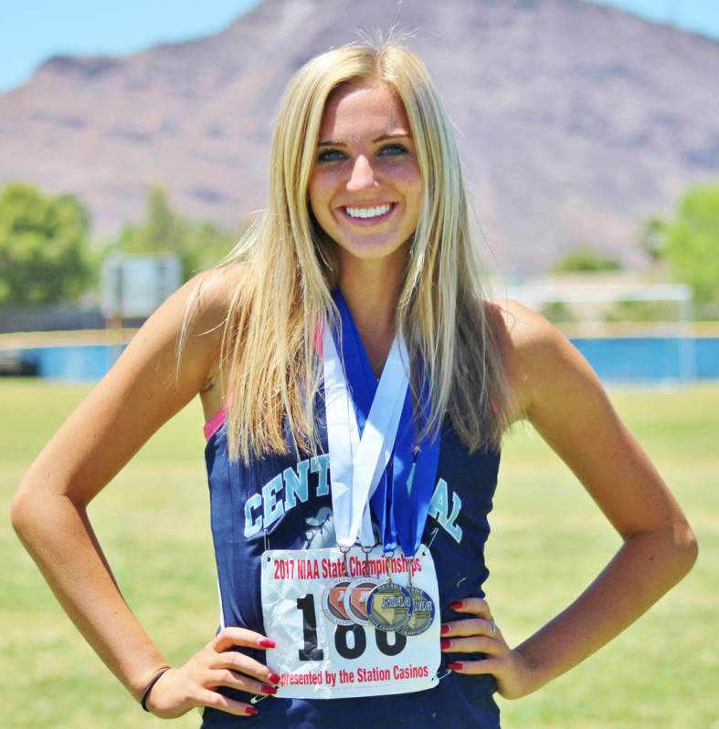 Talie Bonds, Centennial: The senior swept the hurdles events at the Class 4A state meet with ...