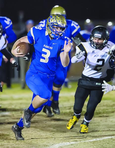 Reed quarterback Chris Denn has rushed for 1,262 yards and passed for 2,619 yards this seaso ...