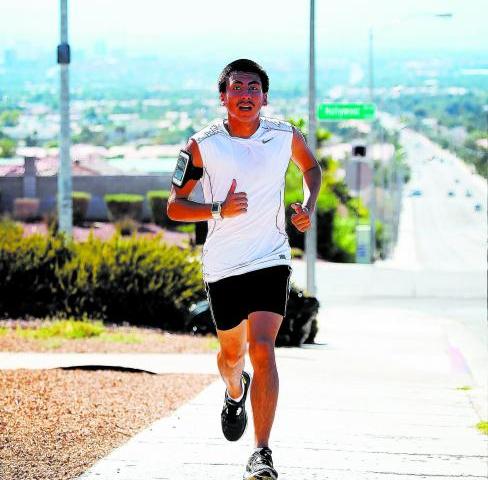 Eldorado cross country runner Eddie Esquivel was second at the Division I state meet last fa ...