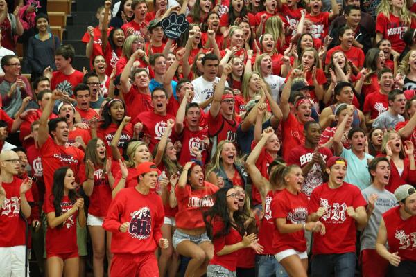 Coronado fans cheer as their team rallies to defeat Palo Verde 3-2 in the championship match ...