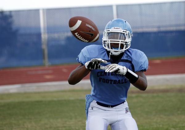 Centennial running back Lantz worthington, shown Wednensday at practice, rushed for 644 yard ...